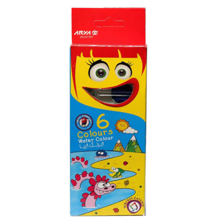 آبرنگ 6 تایی آریا