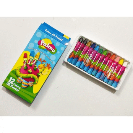 مداد شمعی 12 عددی palmo
